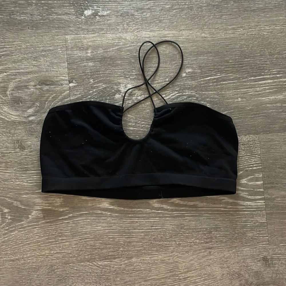 LA hearts crop top